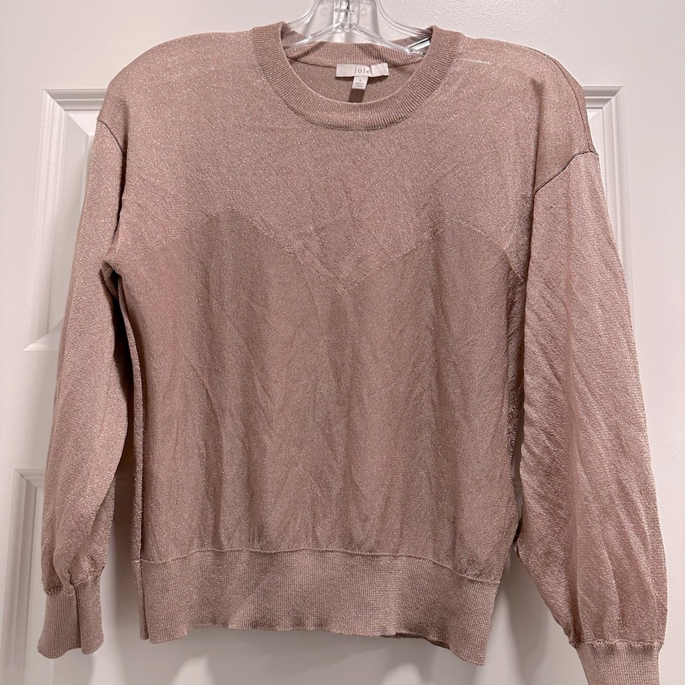 Joie sweater sz S metallic
